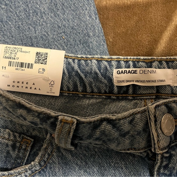 Light Blue Slim Straight Jeans - Picture 3 of 3